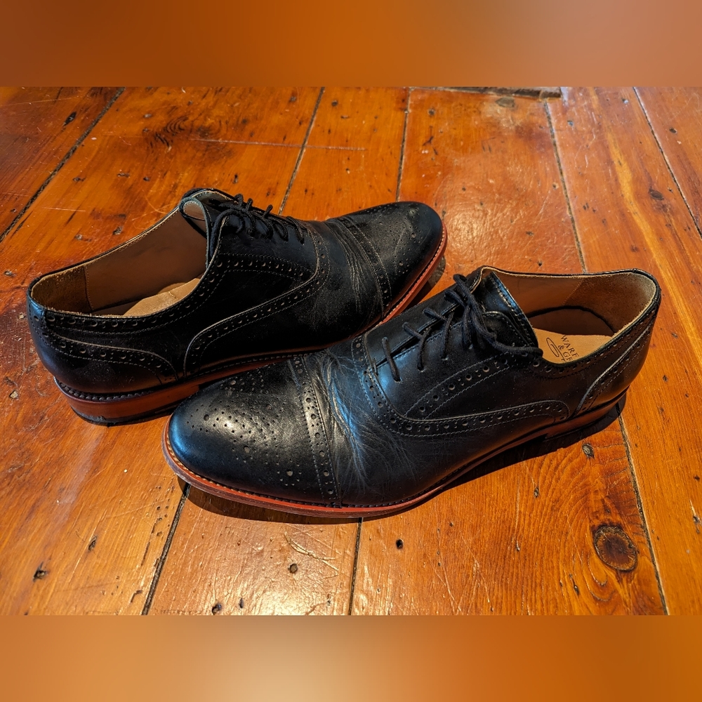 Warfield & Grand Black Oxfords (Size 13)